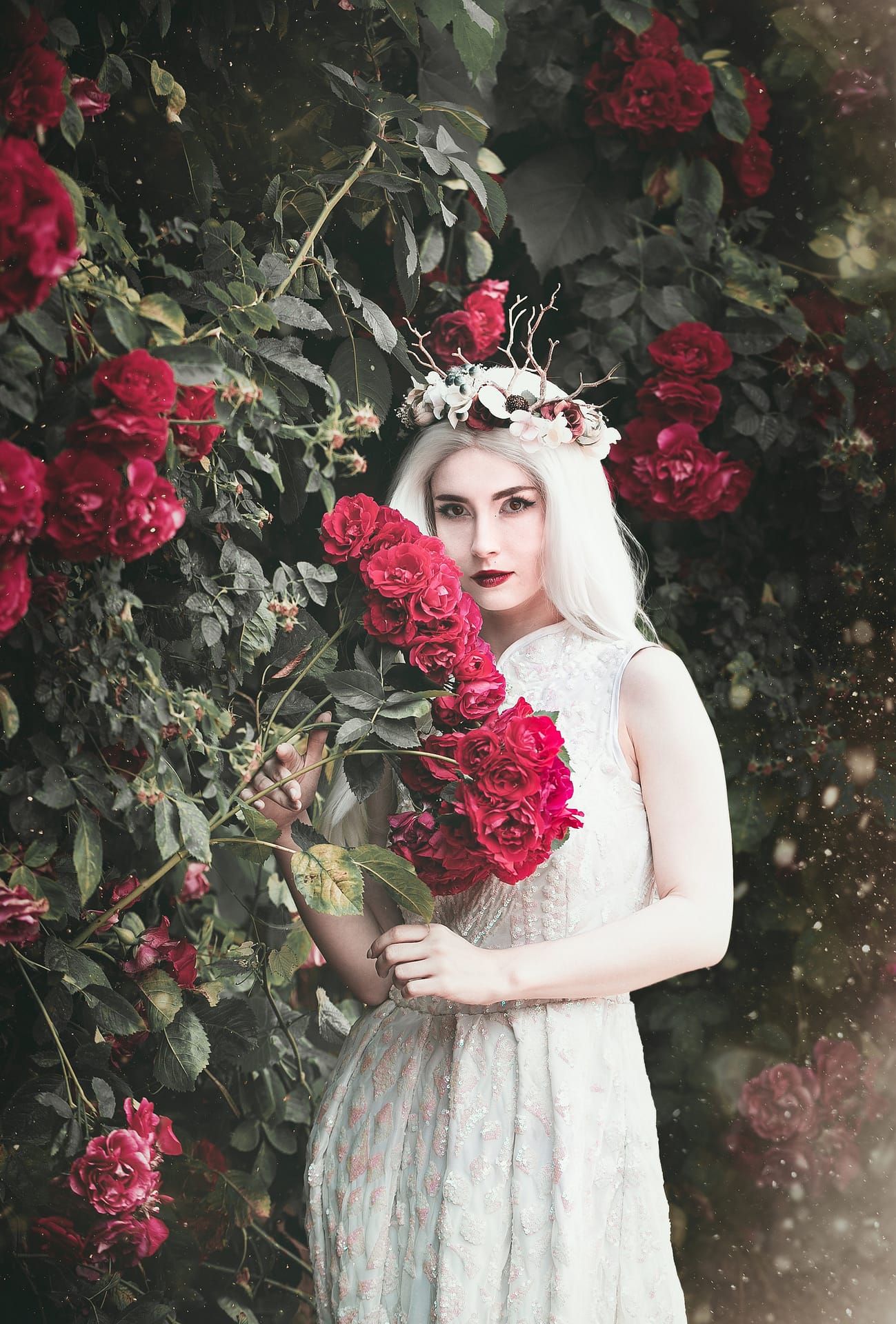 Fantasy fotografie Frostmaid Chayenne bokehliebe fotografie Bokehliebe Fotografie Tanja Duncan Portrait Fantasy
