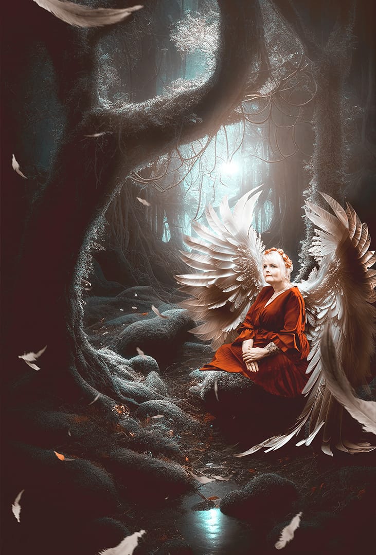 Fantasy fotografie Engel1 bokehliebe fotografie Bokehliebe Fotografie Tanja Duncan Portrait Fantasy