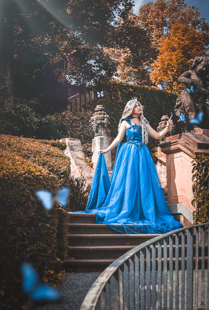 Fantasy fotografie Prinzessin4 bokehliebe fotografie Bokehliebe Fotografie Tanja Duncan Portrait Fantasy