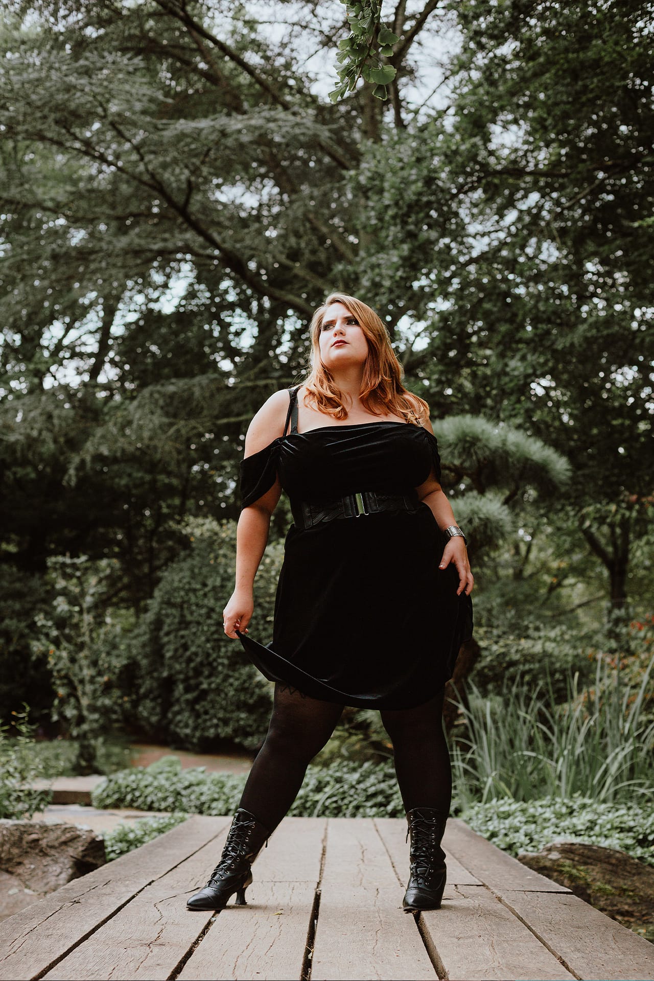 Jasmin auf dem Curvy und Plussize Fotowalk in Bonn